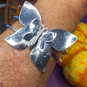 Beautiful silver-tone Butterfly Bracelet. NWT.
